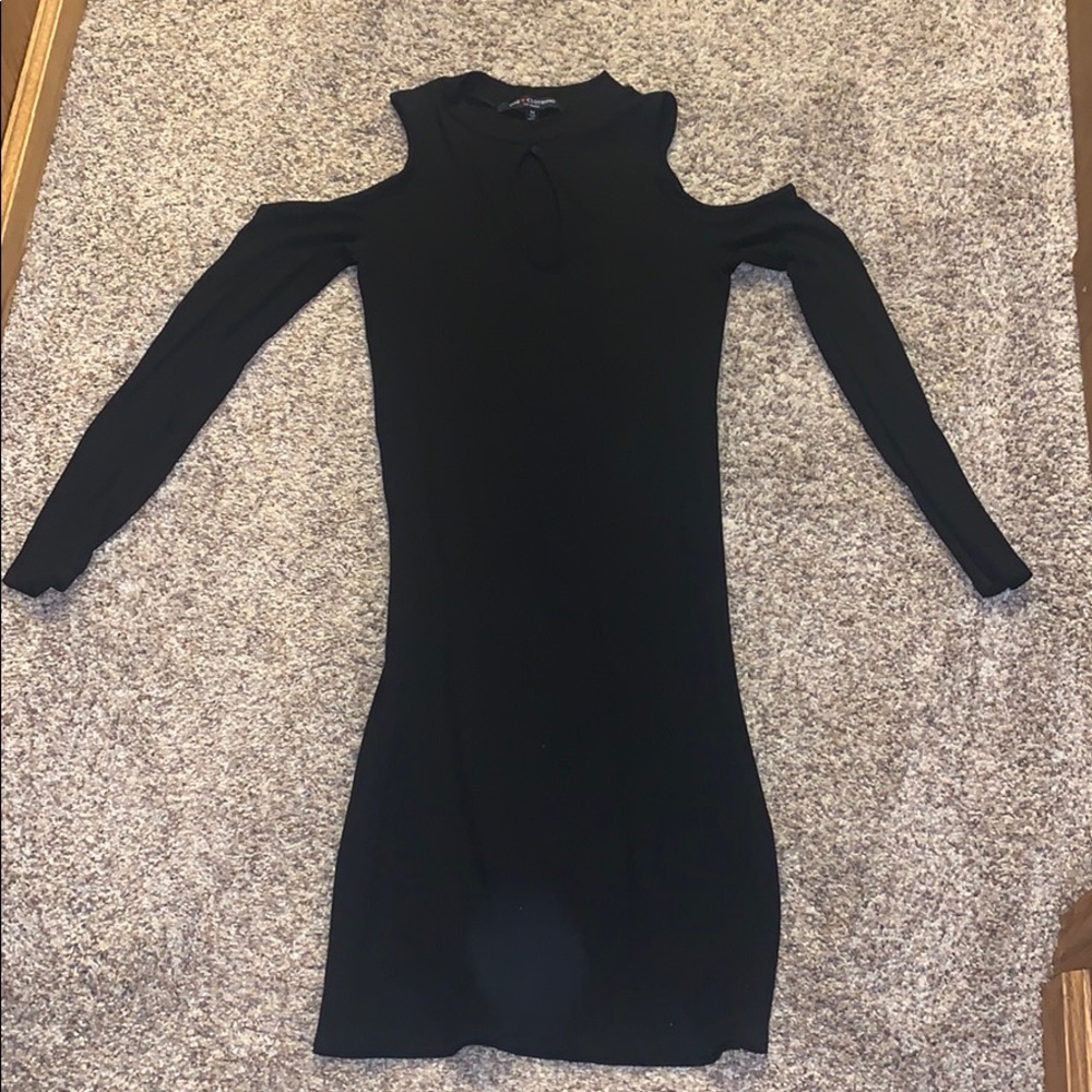 cold shoulder dress